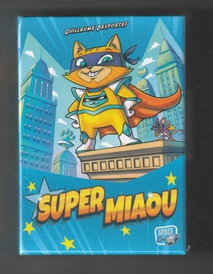 SUPER MIAOU - GUILLAUME DESPORTES - JEU DECK-BUILDING - 2-4 JOUEURS - +6 - NEUF - Photo 1/3