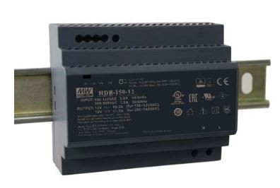 Mean Well HDR-150-24 alimentation 150W ultra compacte a haut rendement energetique