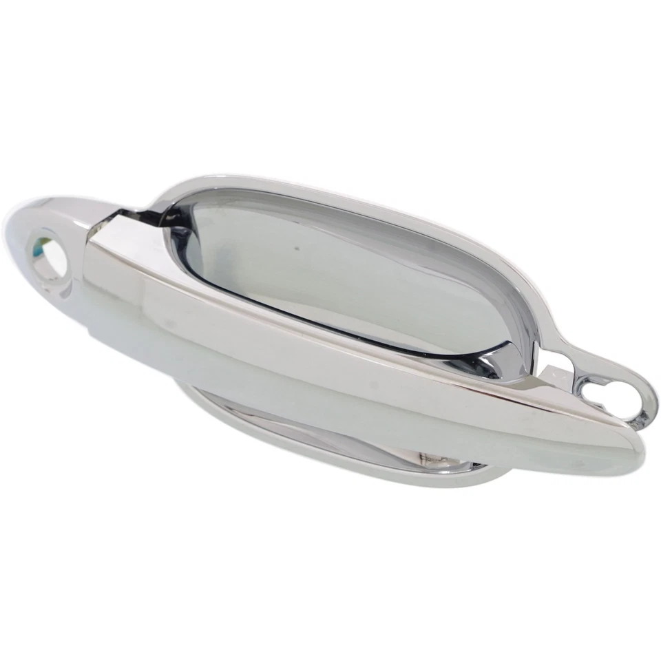 Дверная ручка для 2004-2007 BMW 530i с замочной скважиной передняя левая наружная полностью хромированная - Изображение 2 из 4