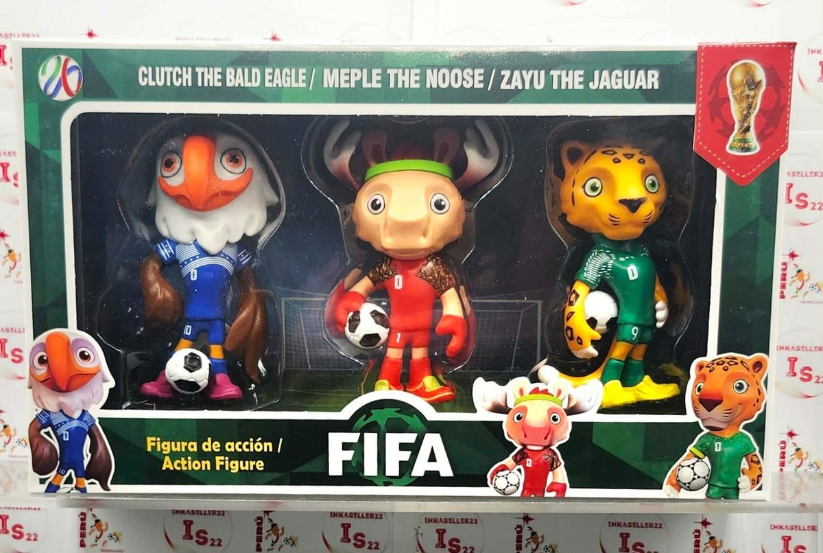 Fifa World Cup 2026 mascots figurine Model Sports Collectibles | eBay