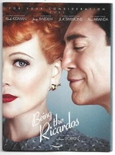 Being The Ricardos  DVD, 2020, FYC Nicole Kidman - Javier Bardem Lucy & Ricky EX