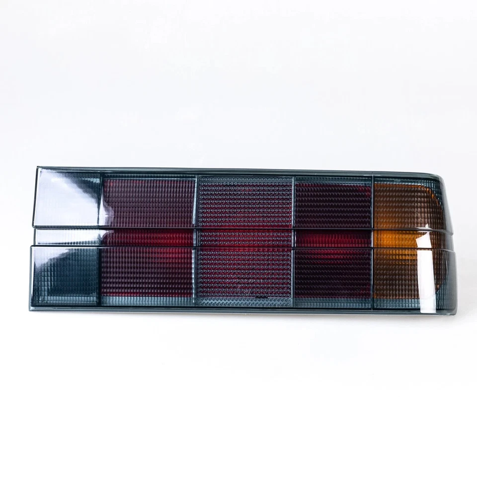 Dark Smoke Rear Lamp Tail Light Pair For BMW 3 Series E30 1983-1988 Facelift - Image 2 of 4