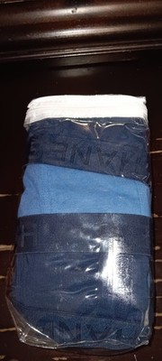 Hanes 6 pack Boxer Briefs Men's Tagless Cool Comfort  Fabric  Size L