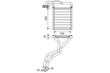 VALEO Wärmetauscher Innenraumheizung 811603 Aluminium für HYUNDAI i20 2 GB IB 3