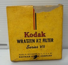 Kodak Wratten K2 Filter Series VII Yellow NEW IN BOX
