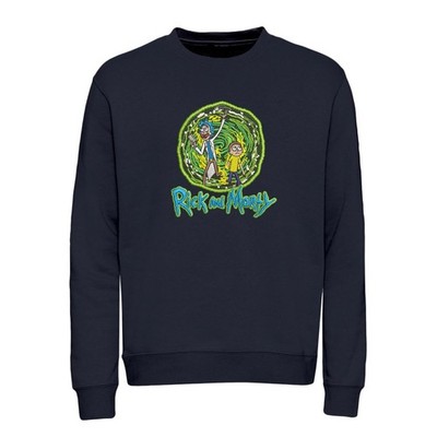 Personalisiertes Rollkragenpullover - Rick and Morty bestickt Stickerei