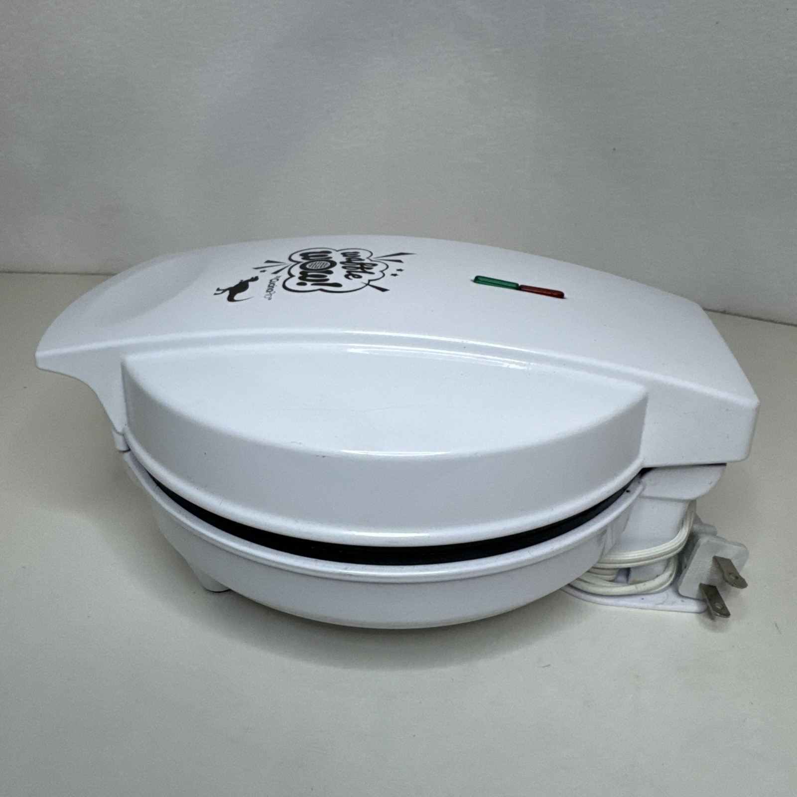 Waffle Wow Dino Waffle Maker- 5 Dinosaur Shapes- Electric Nonstick-NEW OPEN BOX