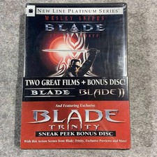 SEALED Blade Trilogy DVD Lot   Blade / Blade II / Blade Trinity   Complete Set