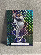 2022 Panini Mosaic - Freddy Peralta #119 Green Mosaic Prizm