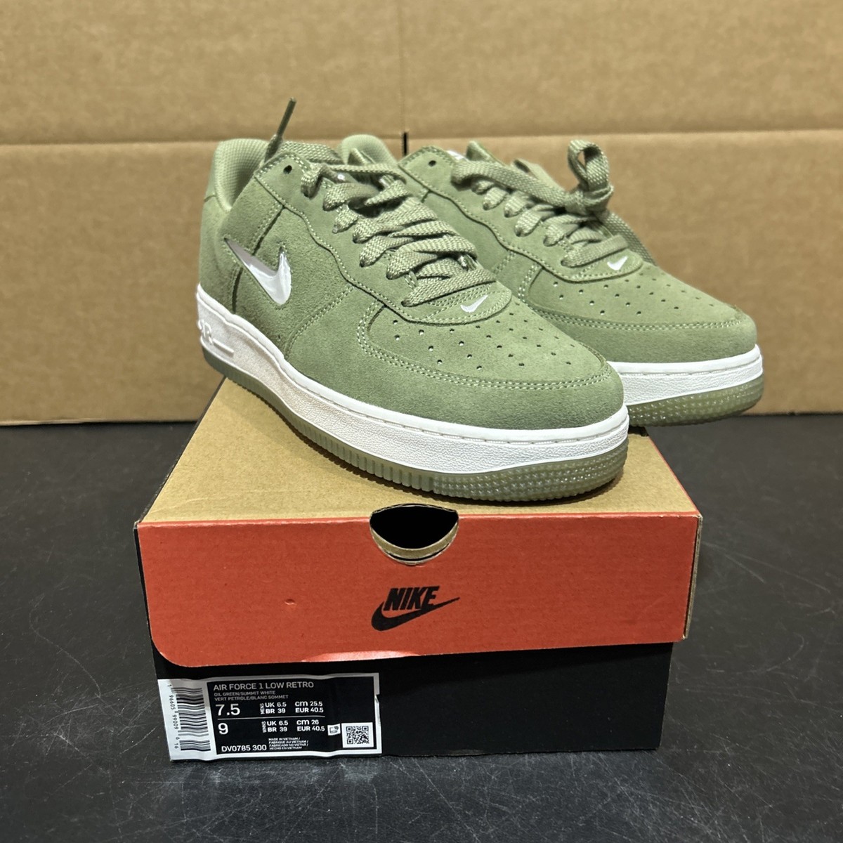 Nike Air Force 1 Low Jewel Color of the Month Jewel Oil Green