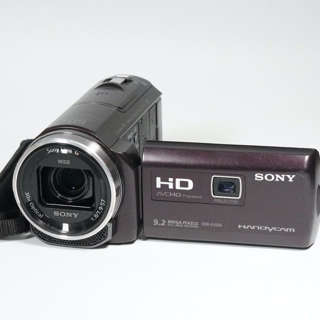 SONY HDR-PJ540 HandyCam Projector Camcorder Volto Brown Camera SONY HDR-PJ540 HandyCam Projector Camcorder Volto Brown Camera
