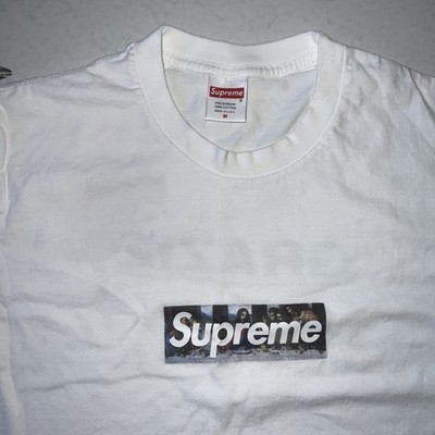 SUPREME Shirt GRAZIE Medium White Last Supper | eBay