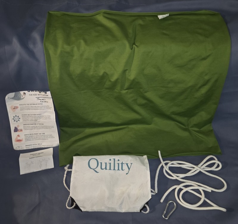 Quility Indoor Therapy Swing For Kids with Special Needs . 77lb