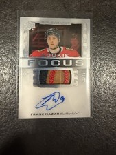 Frank Nazar 2024-25 Premier Rookie Focus Auto Patch 62/75