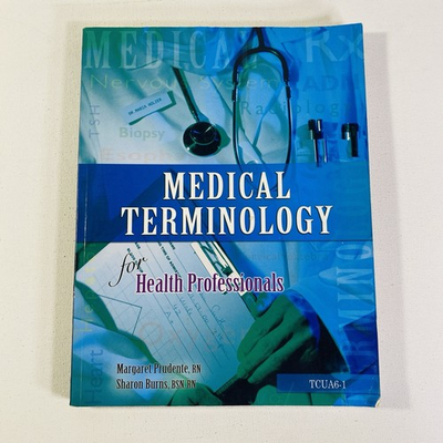 #ad Medical Terminology for Health Professionals TCUA6 2 Trade PB $25.49