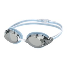 Speedo Women's Vanquisher Mirror 3.0 Goggle - Hawaiian Sky/Grey/Silver Mirror
