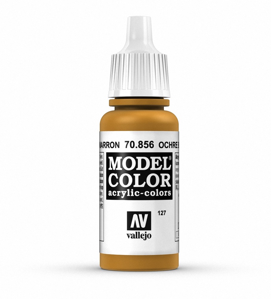 Vallejo Model Color 17ml - Ochre Brown - 70.856