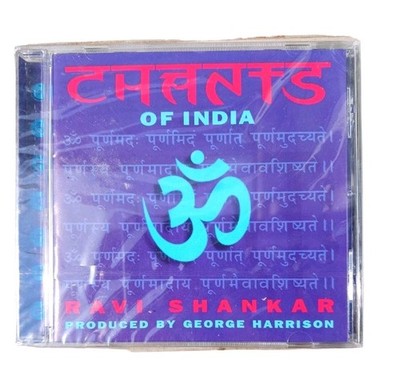 RAVI SHANKER CHANTS OF INDIA PRODUCED BY GEORGE HARRISON NEW