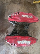90-91 Nissan Z32 300zx Turbo Set Of 2 Front Left Right Brake Caliper Oem 30mm