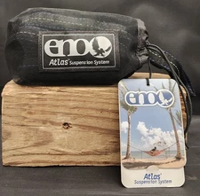 ENO Atlas Hammock Straps 30 Attachment Points 400 lbs Strength Tree Friendly