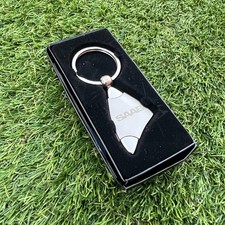 New Old Stock Genuine Saab Official Merchandise Dealership Keyring Keychain