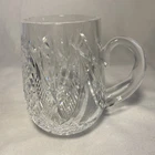 VTG Marked Waterford Crystal Tankard / Mug 490 502 - 14 oz  & 1 Lb Excellent