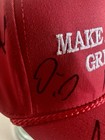 Signed Donald Trump/ Trump Jr/Charlie Kirk/ JD Vance/Melania Trump+More MAGA HAT — photo 6