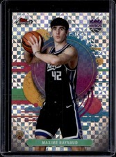 2025-26 Topps Finest Maxime Raynaud Uncommon RC Refractor X-Fractor #132 Kings