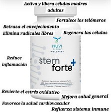 CELULAS MADRES PILLS STEM CELL ENHANCER REGENERADOR RESTORE REPAIR SKIN BENEFITS