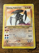Shining Kabutops 108/105 Neo Destiny Holo 1° Edizione Pokemon