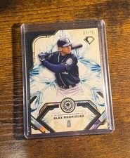 ‘25 TOPPS DIAMOND ICONS SEATTLE MARINERS ALEX RODRIGUEZ EMBEDDED DIAMOND /15