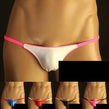 Men's Fashion Thong Underwear Low Waist GStrings Tback Comfortable Fit