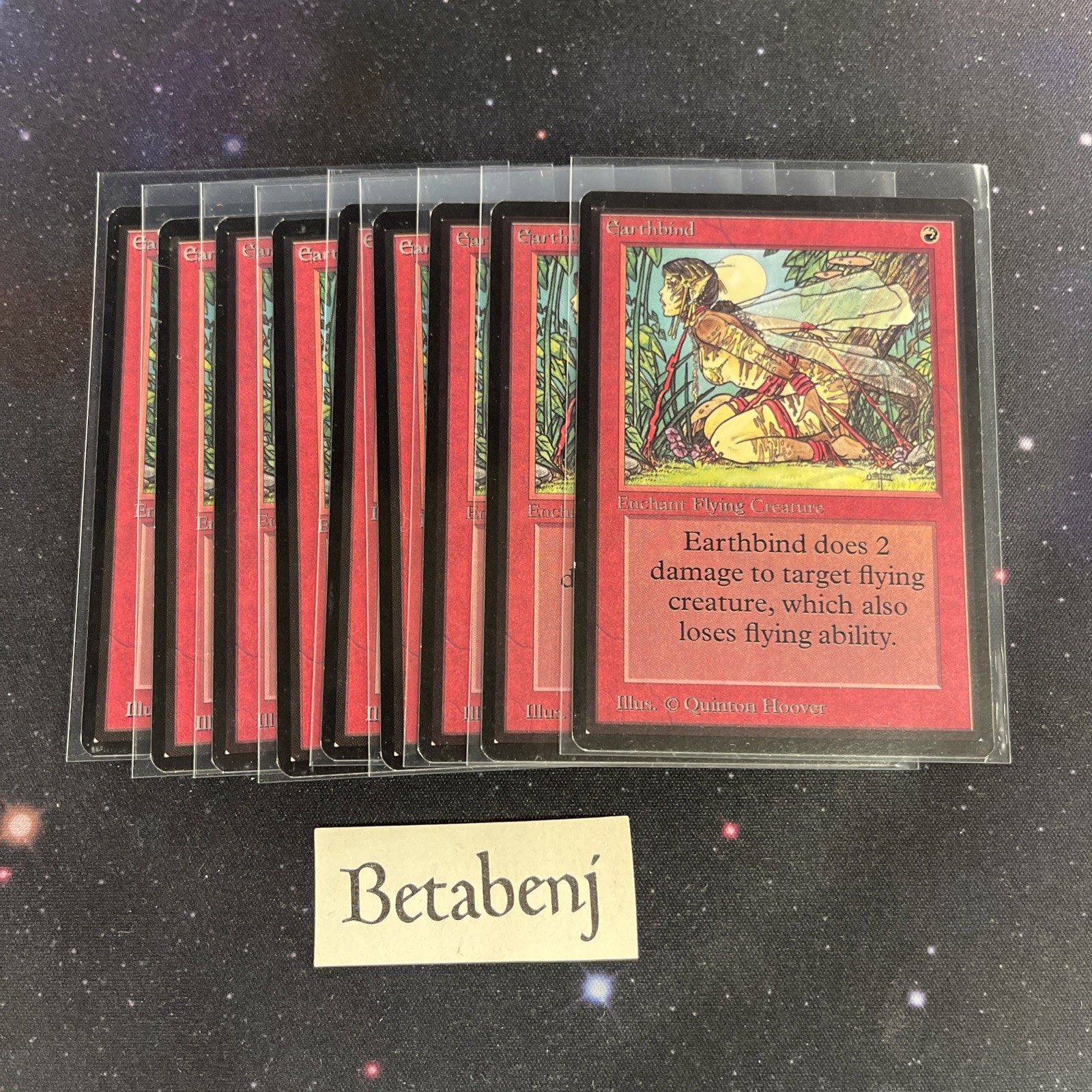 1x MTG Beta Earthbind from Estate Collection