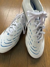 Adidas Predator 24 League MG Soccer Cleats White Blue US 8 New