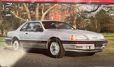 1987 Ford Thunderbird Turbo 5 Pg Article 1987 Ford Thunderbird Turbo 5 Pg Article