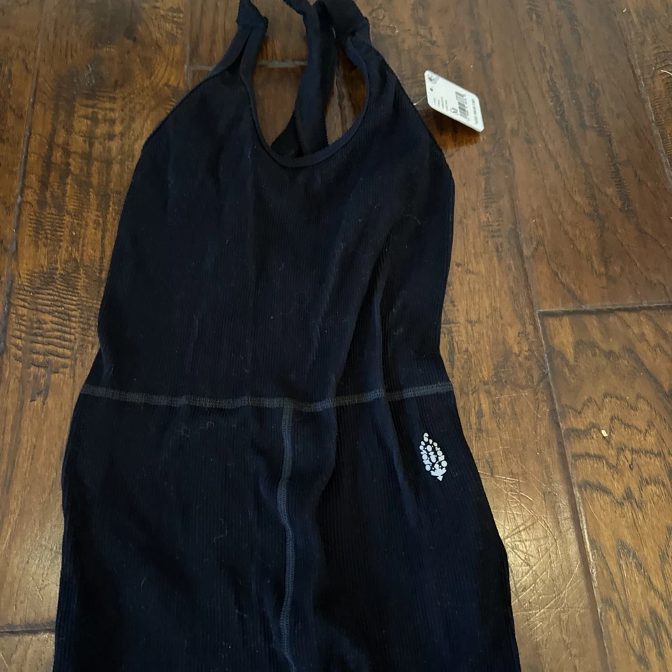 FREE PEOPLE MOVIMIENTO FP MONO NEGRO NUNCA MEJOR DE UNA PIEZA Mediano Nuevo con Etiquetas Foto 2 de 4