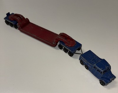 Matchbox Major Pack Nr.6 Scammel 6x6 Tractor Pickfords mit Crane 200 Ton