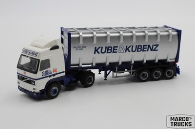 Herpa Volvo FH16 GL Bulkcontainer-Sattelzug ''Kube & Kubenz'' 1:87 /H25799