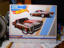 Hot Wheels E-Sheet 2015 Collector Edition Custom '71 El Camino