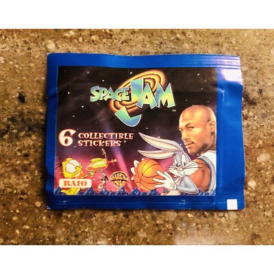 Image of 1996 SPACE JAM STICKER Sealed...