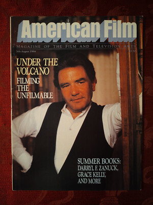 Rare AMERICAN FILM July 1984 Albert Finney Pia Zadora John Waters Jeanne Moreau
