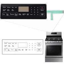 DG34-00027B for Samsung Range Membrane Switch Touchpad Overlay DG34-00027A