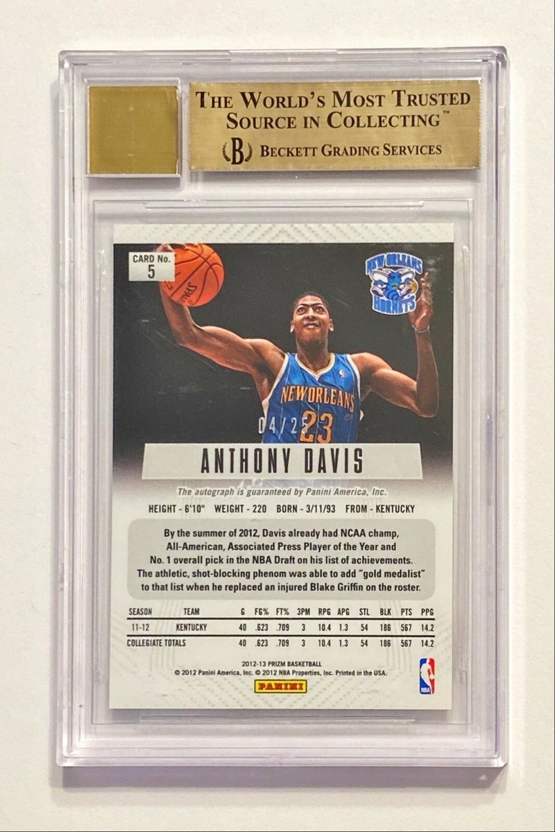 ANTHONY DAVIS 25シリ サイン カード ONE AND ONE 期間限定】 ANTHONY DAVIS 25シリ サイン カード ONE AND ONE