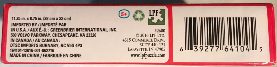 PuzzleBug - "Learning Alphabet" - 24 Piece Jigsaw Puzzle - Brand New - Sealed - Image 3 of 3