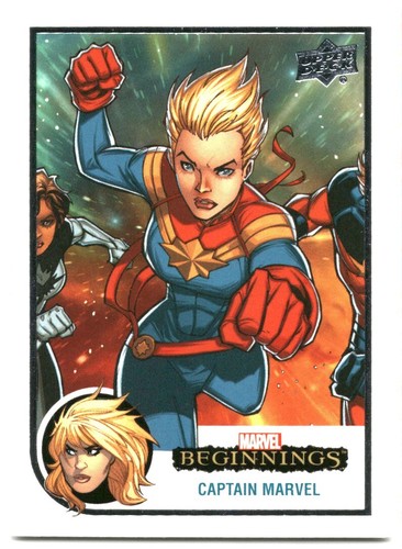 2022 Upper Deck Marvel Beginnings Vol.2 Captain Marvel #164 - 第 1/2 張圖片