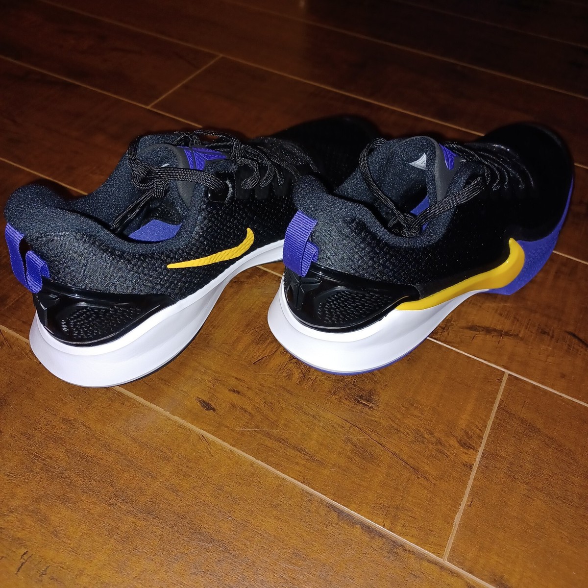 NIKE - kobe Lakers Black Mamba XXL サイズ Nike Kobe AD Grey Snakeskin Mid Lakers Mamba Mens Size 10