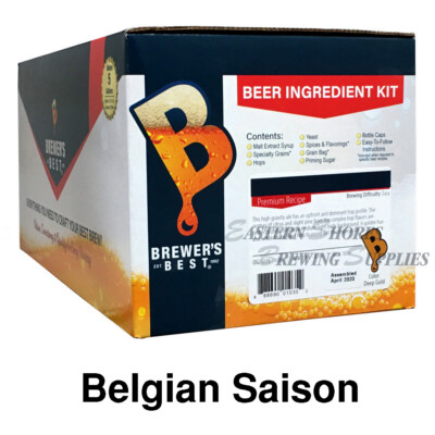 Belgian Saison - Brewer's Best 5 Gallon Beer Making Recipe Kit