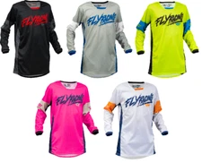 Fly Racing Kinetic Khaus Kids / Youth Riding Jersey Shirt Motocross Mx Bmx Atv