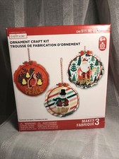 Creatology Christmas Ornament Craft Kit 6 Activity DIY Family Fun Project Kids