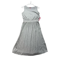 Vince Camuto Dress Womens size PXS Petite Gray Sleeveless Cotton Blend New